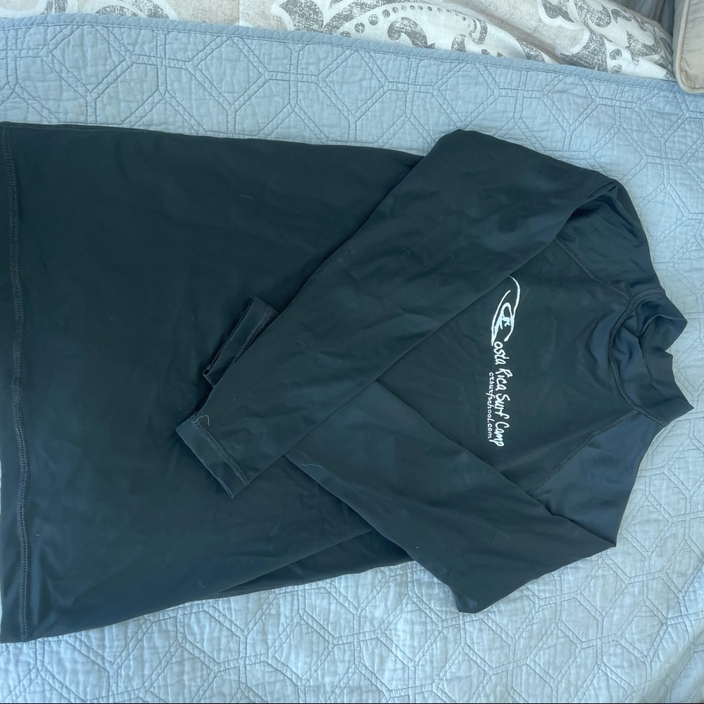 Mens Costa Rica Surf long sleeve rash guard - XL